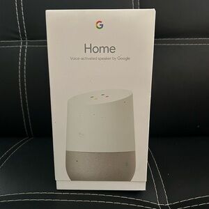 Google Smart Speaker in White and Gray